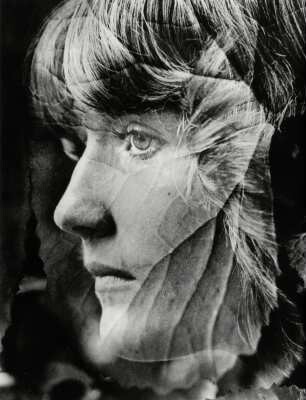 Portrait einer jungen Frau, experimentell