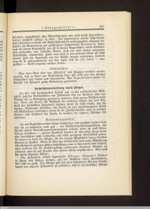 Nachrichtenvermittlung durch Flieger