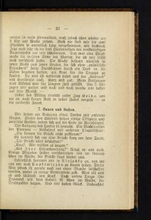 31, 7. Bauern und Rasten