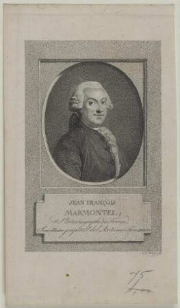 Bildnis des Jean Francois Marmontel