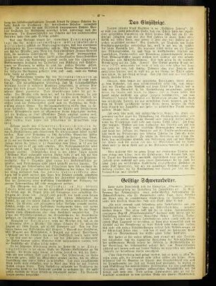 Geistige Schwerarbeiter