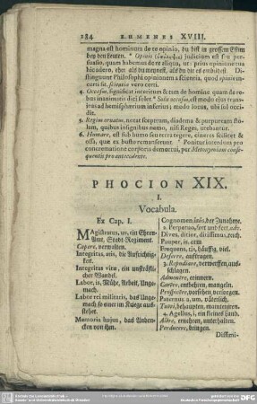 Phocion XIX.