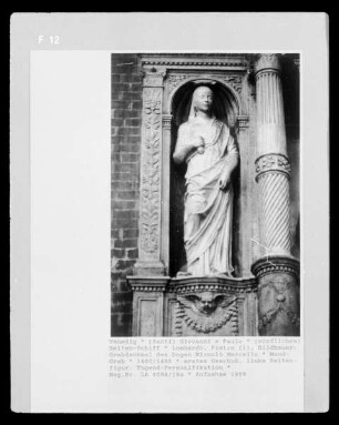 Grabmal des Dogen Niccolò Marcello — Justitia