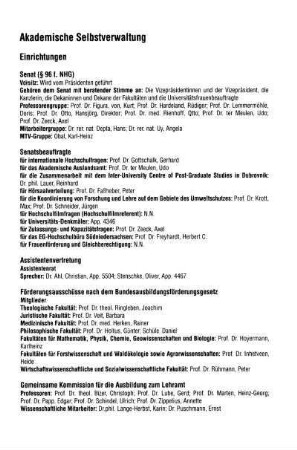 Akademische Selbstverwaltung
