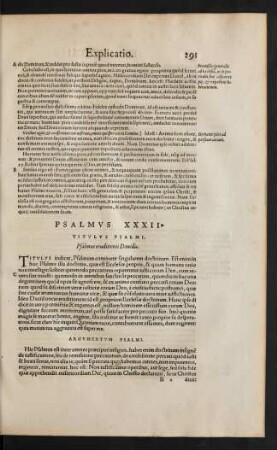 Psalmus XXXII.