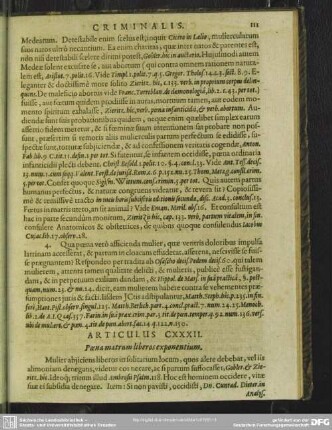 Articulus CXXXII. Poena matrum liberos exponentium