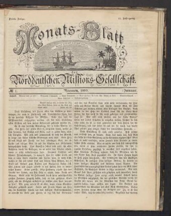 N° 1. Januar, 1899