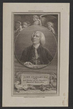 Porträt John Stanley (1713-1786)