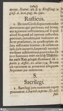 Sacrilegi - Syndici & actores collegiorum