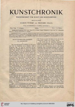 Heft 1 (13. Oktober 1898)