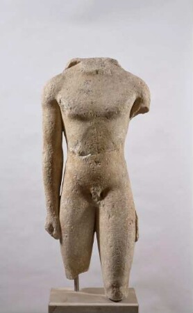 Torso einer archaischen Jünglingsstatue (Kouros)