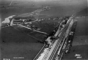 Gleisanlagen in Aken (Elbe)