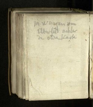 [Handschriftliche Anmerkung: M Waapen (?) van Elbarfeld achter de oude Kerk]