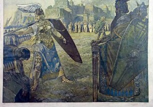 Gunthers Kampf mit Brunhild (Nibelungensage)
