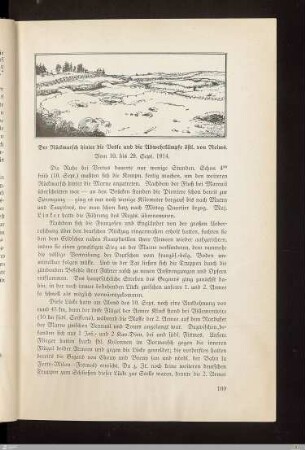 Der Rückmarsch hinter die Vesle und die Abwehrkämpfe östl. von Reims