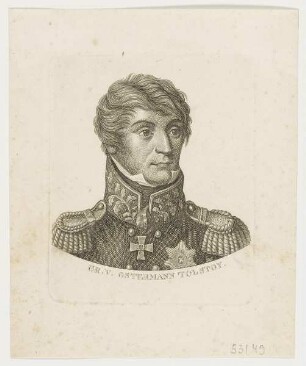 Bildnis des Gr. v. Ostermann Tolstoy