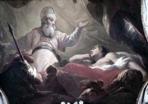 Jaddus prophezeit Alexander im Traum den Sieg über die Perser