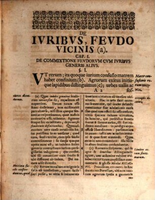 Disputatione Inaugurali Ivra Fevdis Vicina