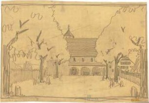 Fischer, Theodor; Schwäbisch Hall - Steinbach; Kirche - Perspektive