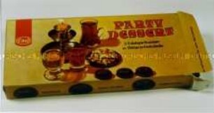 Schachtel für Pralinen "PARTY DESSERT"