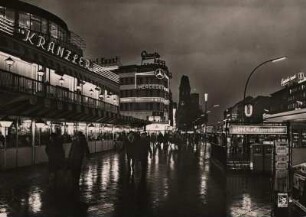Berlin, Kurfürstendamm. Café Kranzler