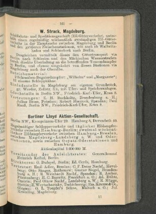 Berliner Lloyd Aktien-Gesellschaft.