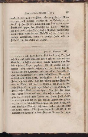 Den 16. December 1833.