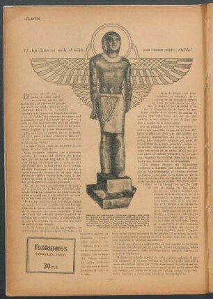 El viejo Egipto no revela el secreto para renovar nuestra vitalidad
