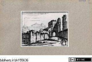 Kirche Santo Stefano Rotondo und Amphitheater - S. Stefano Rotondo e l'anfiteatro