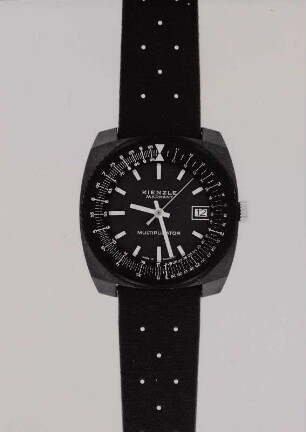 Multiplikator Herrenarmbanduhr "08 / 4011" der Kienzle Uhrenfabriken GmbH