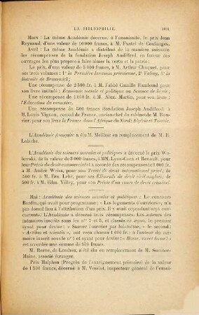 La Bibliophilie : ancienne & moderne, française & étrangère. 1888
