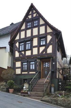 Wohnhaus (Wohnhaus, Fachwerk); Battenberg, Am Berg (Battenberg) 4