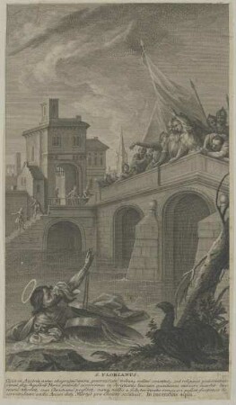 Bildnis des S. Florianus
