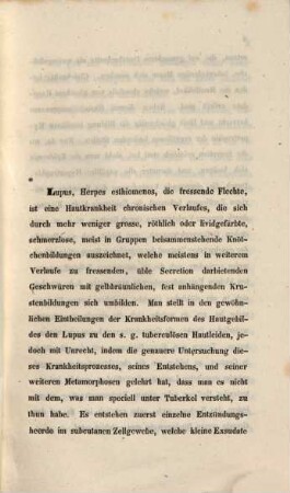 Ueber Lupus