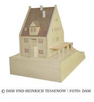 Haus Metzges - Modell des Gesamtgebäudes