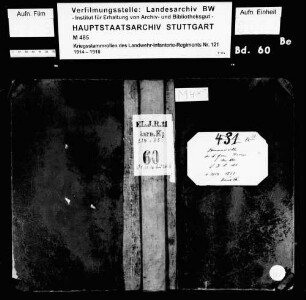 Kriegsstammrolle der Garnisonskompanie