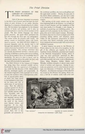 The print division of the Library of Congress