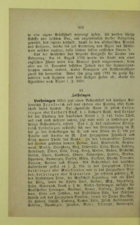 44. Lothringen