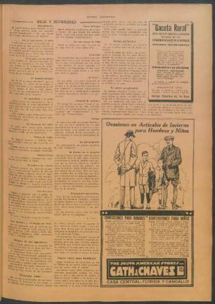 Los diarios y revistas en 1915