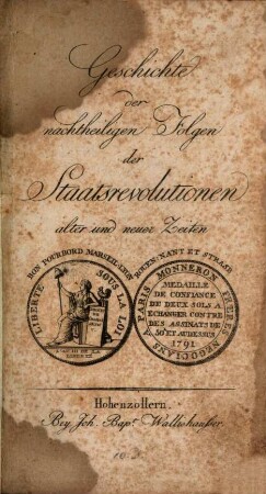 Revolutions-Almanach. 1793