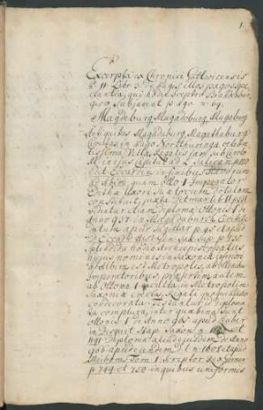 Excerpta ex Chronica Gottwicensis