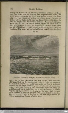 Fig. 46. Ansicht der Whitsunday (Pfingst-) Insel in Stillen Ocean (Atoll)