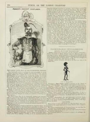Punch's ancient costumes; A man of war in stays