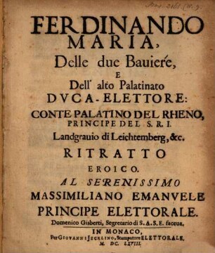 Ferdinando Maria