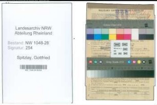 Entnazifizierung Gottfried Spitzlay , geb. 25.06.1894 (Postbeamter)