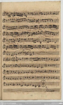 Fasch, J. F., Suiten, e-Moll / Ausw.