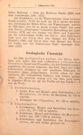Geologische Übersicht
