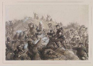 Erstürmung von Schanze 5 der Düppeler Schanzen (18.4.1864)