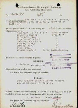 Vollmer, Hans