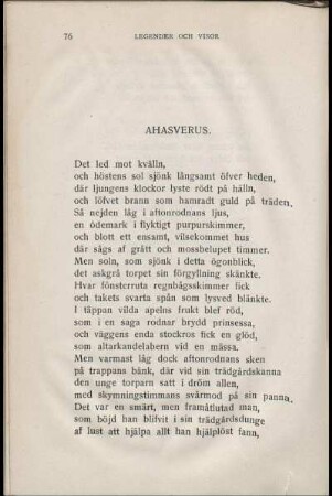 Ahasverus.